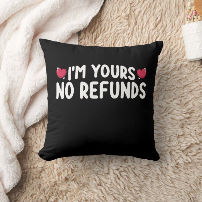 Coussin Je suis à vous sans remboursement Drôles de couple (Couverture)