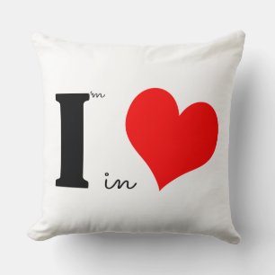Coussin Je Suis Amoureux