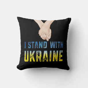 Coussin Je Suis Avec La Chemise Ukrainienne Soutenez Le Dr