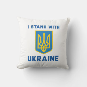 Coussin Je Suis Avec L'Ukraine