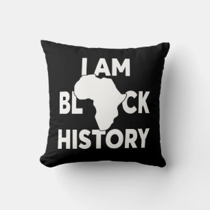 Coussin Je suis Black History Black Lives Matter