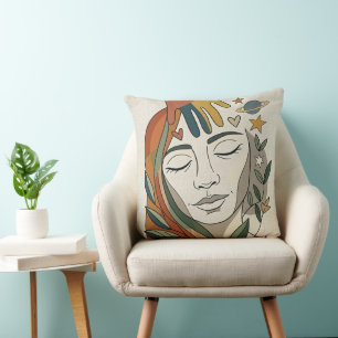 Coussin JE SUIS CRÉÉ – Main de Vie Moderne