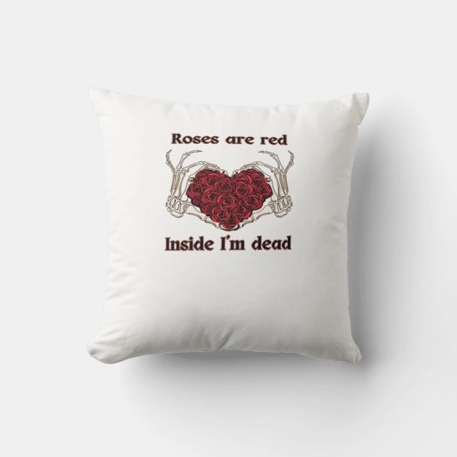 Coussin Je suis Dead Classic (Recto)