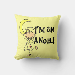 Coussin Je suis des T-shirts et cadeaux d'ange