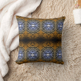 Coussin Je suis devenue folle des chauves-souris noires et