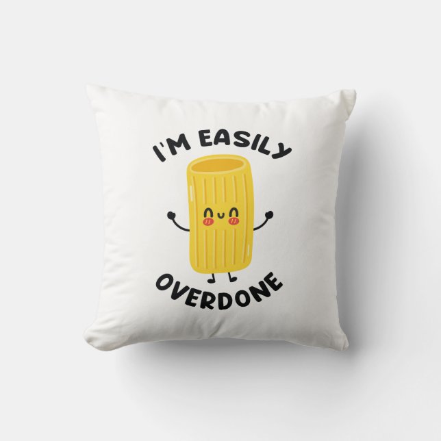 Coussin Je suis facilement exagéré (Recto)