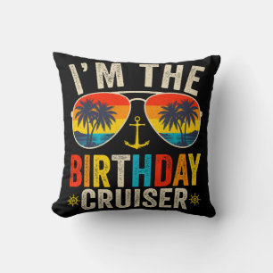 Coussin Je suis la croisière d'anniversaire Vacances