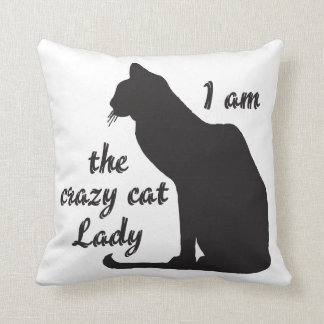 COUSSIN JE SUIS LA DAME FOLLE PILLOW DE CAT