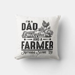 Coussin Je suis papa et paysan Agriculture