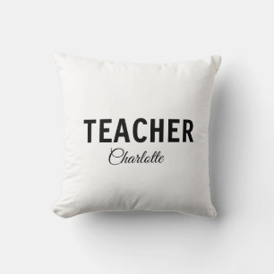 Coussin Je suis professeur d'école Collègeajoutez votre no