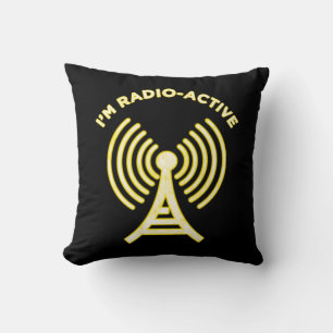 Coussin Je suis Radio-Active
