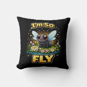 Coussin Je Suis Tellement Fly