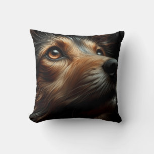 Coussin Je suis un chien