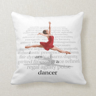 Coussin Je suis un danseur