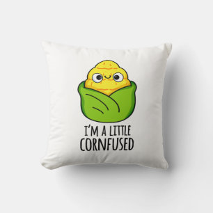Coussin Je suis un petit jeu de maïs amusant