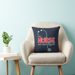 Coussin Je suis une infirmière