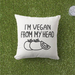Coussin Je suis Vegan