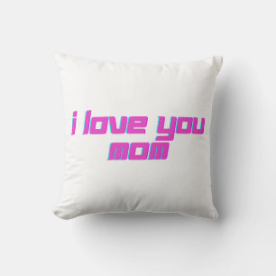 Coussin Je t'aime maman - Conception de l'amour maternel d