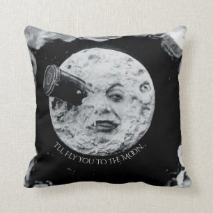 Coussin Je t'emmènerai sur la Lune