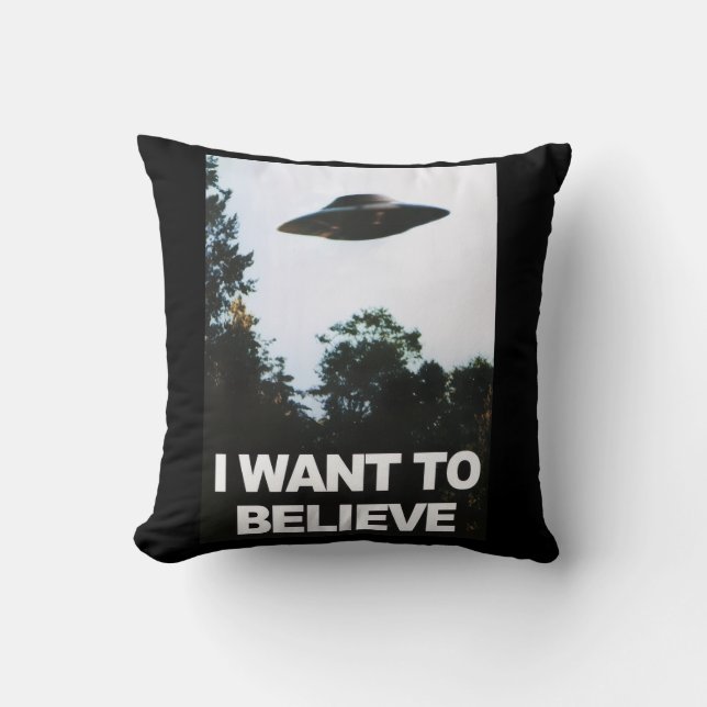 Coussin Je veux croire (Recto)