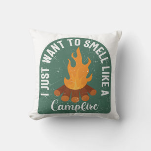 Coussin Je Veux Sentir Comme Un Feu De Campagne