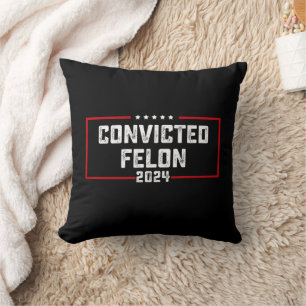 Coussin Je Vote Pour Le Féon Condamné Pro Trump 2024