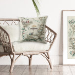 Coussin Jean-Baptiste Pillement Chinoiserie Vintage Art<br><div class="desc">Jean-Baptist Pillement était un artiste incroyable qui a capturé le fantasme et l'amour de la Chine des années 1700 dans un style amusant de Chinoiserie qui est actuellement tendance pour les thèmes de décoration maison. L'original est le New York Met Museum, image du domaine public qui a été soigneusement restaurée....</div>