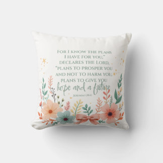 Coussin Jérémie 29:11