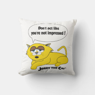 Coussin Jerry Le Chat (N'agissez pas comme si vous n'étiez