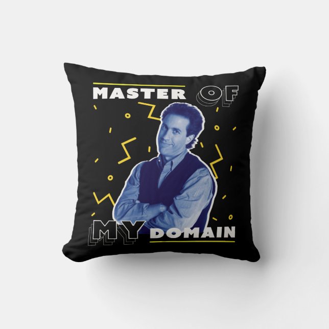 Coussin Jerry Seinfeld | Master of My Domain (Recto)