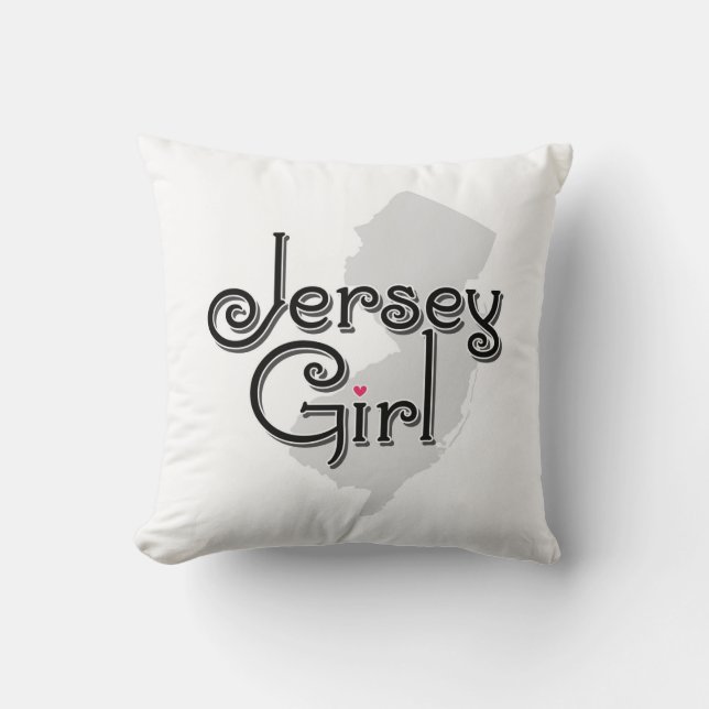 Coussin Jersey Girl (Recto)