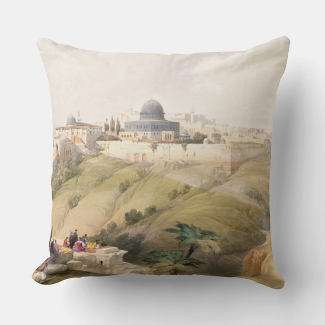 Coussin Jérusalem, le 9 avril 1839, plaquent 16 du volume (Recto)