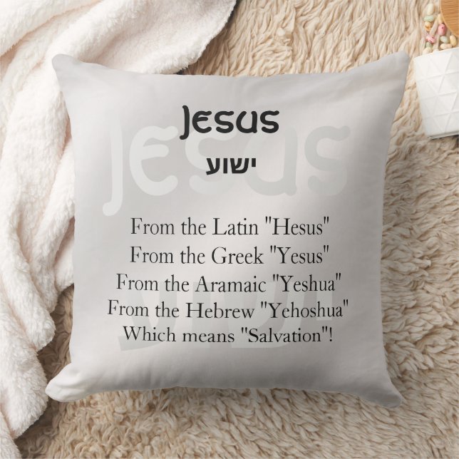 Coussin Jésus (Couverture)