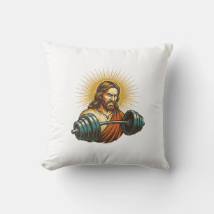 Coussin Jésus Ajoutant Accidentellement Trop de Poids Éche