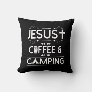 Coussin Jesus Café Et Camping