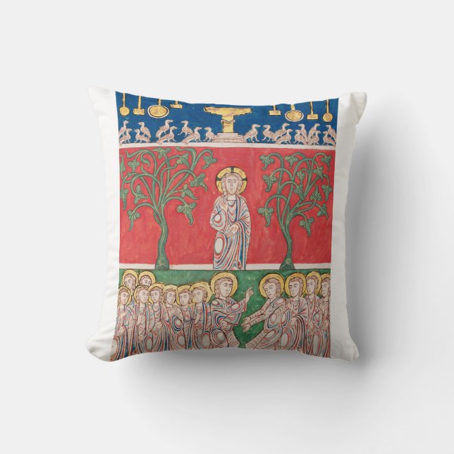 Coussin Jésus-Christ et les 12 Apôtres (Recto)