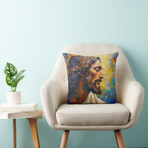 Coussin Jésus Christianisme Néo-impressionnisme
