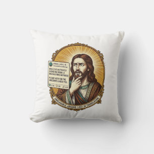 Coussin Jésus Confus Échec de la Publication de Traduction