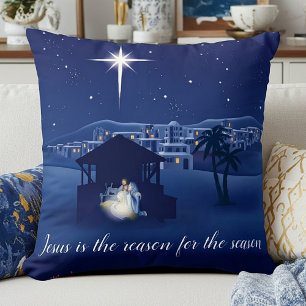 Coussin Jésus de la Nativité est la raison