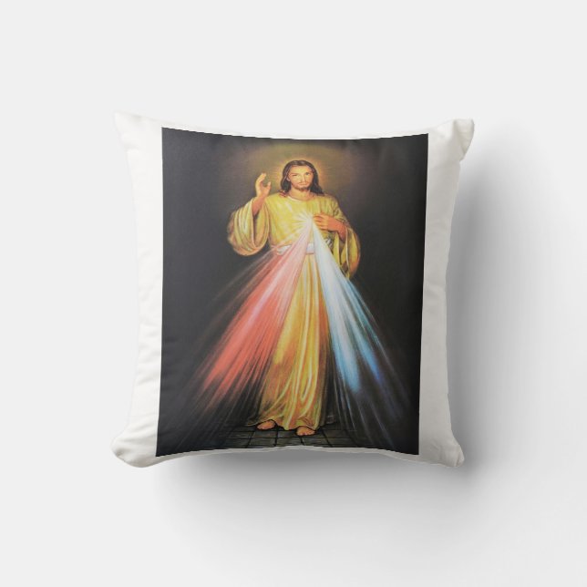 Coussin Jesus en ti confio (Recto)
