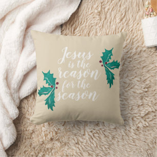Coussin Jésus est la raison de la saison de Noël