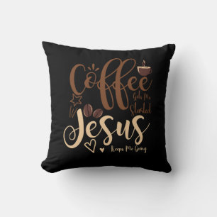 Coussin Jésus Et La Foi Du Café Chrétien Dit Me Garder G