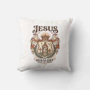 Coussin Jésus Héraldique Armoiries Jésus Héraldique Armoir