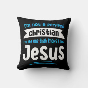 Coussin Jésus Hommes Femmes Enfants Amusants Christian Bib