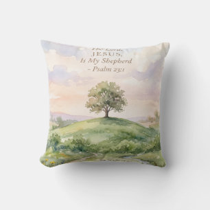 Coussin Jésus le Bon Berger
