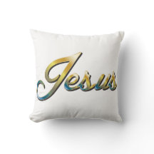 Jesus Throw Pillow