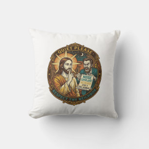 Coussin Jésus Voisin En colère Plainte pour bruit Fête bru