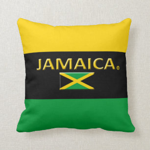 Coussin Jet moderne de concepteur de la Jamaïque ou