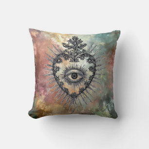 Coussin jetable Cœur Flamboyant