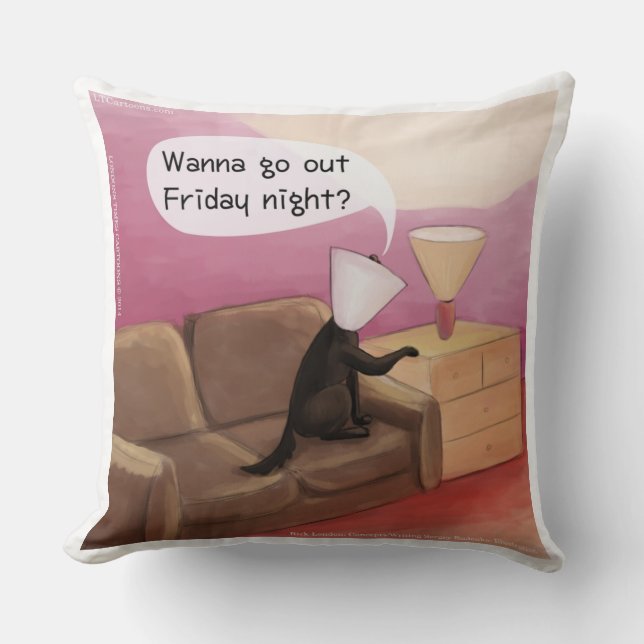 Coussin jetable de dessin animé drôle de rendez-vo (Recto)